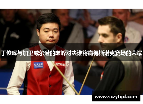 丁俊晖与加里威尔逊的巅峰对决谁将赢得斯诺克赛场的荣耀
